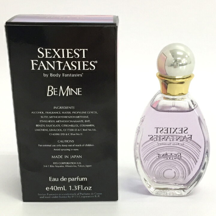 楽天市場 中古雑貨 Sexiest Fantasies セクシエストファンタジー Be Mine ビーマイン Edp 40ml Used香水 山城店 開放倉庫