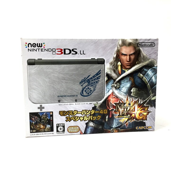 楽天市場】【中古】New NINTENDO 3DSLL モンスターハンター4G  