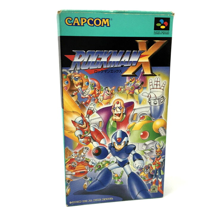 楽天市場 中古 レトロ ロックマンx スーファミ スーパーファミコン ゲーム 山城店 開放倉庫