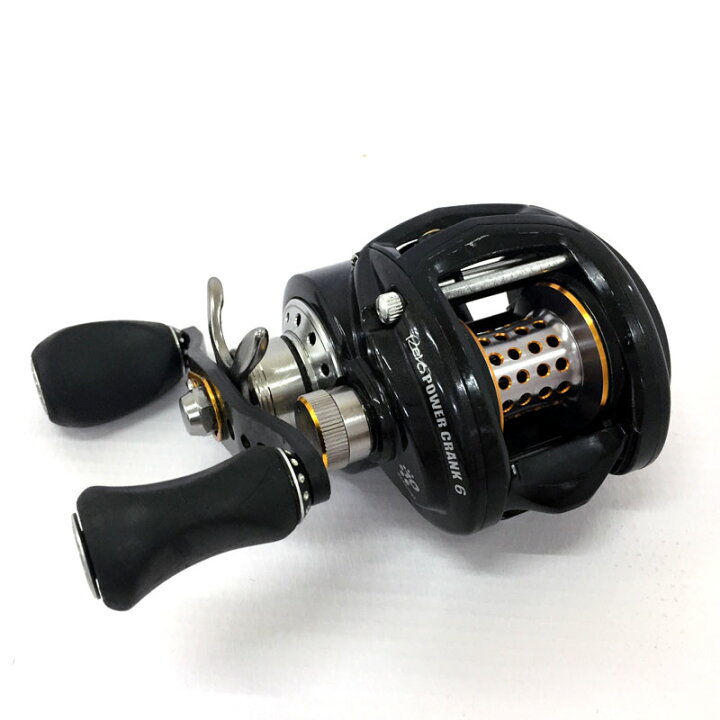 楽天市場 中古 Abu Garcia アブ レボ パワークランク 6 L 左 ベイトリール リール ブラックバス Revo クランキング 釣具 山城店 開放倉庫 京都山城店