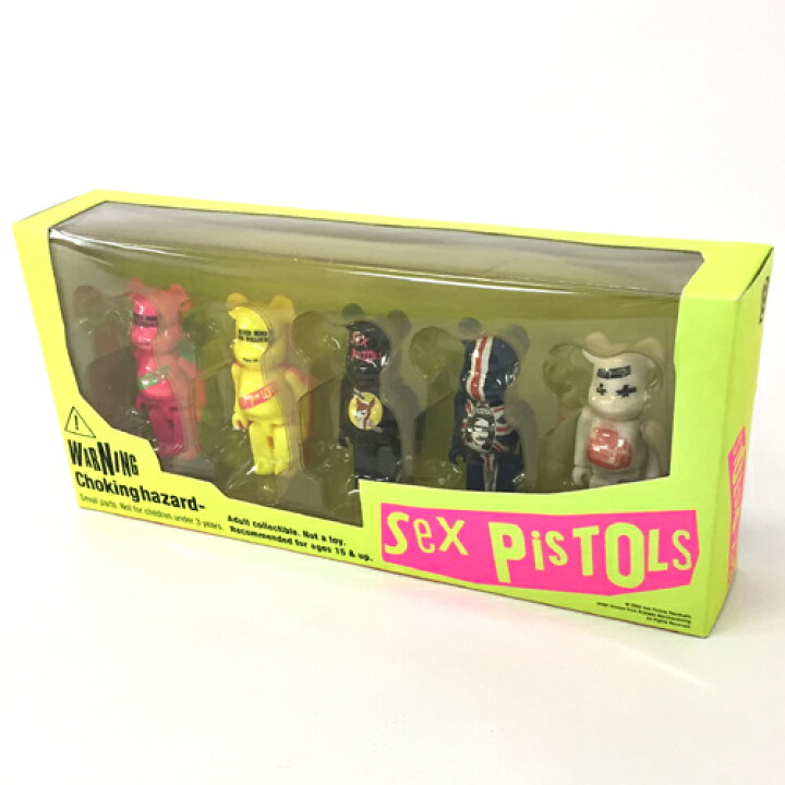 楽天市場】【中古】《未開封》BE＠RBRICK ベアブリック Sex Pistols 