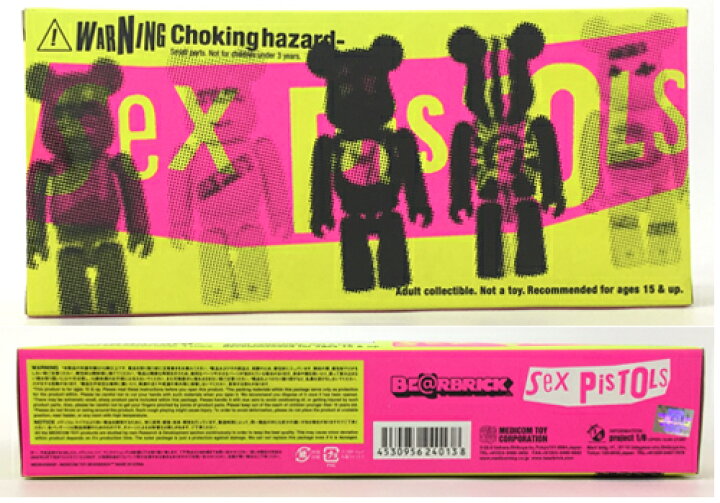 楽天市場】【中古】《未開封》BE＠RBRICK ベアブリック Sex Pistols 