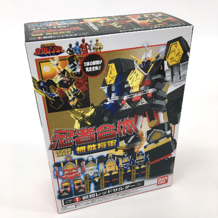 新品未開封　忍者戦隊カクレンジャー　忍者合体　無敵将軍　スーパーミニプラ　箱付き Amazon.co.jp: 忍者戦隊カクレンジャー 忍者合体 DX 無敵将軍