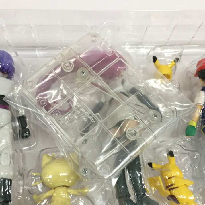 楽天市場】【中古】S.H.Figuarts サトシ＆ロケット団（Limited Edition 
