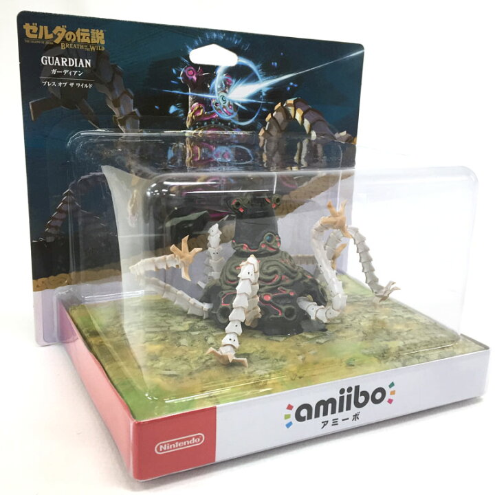 楽天市場 中古 未開封 任天堂 Amiibo ガーディアン ゼルダの伝説 アミーボ 周辺機器 ゲーム 山城店 開放倉庫