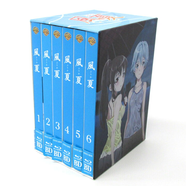 楽天市場】【中古】《帯付》《Blu-ray》 風夏 (初回仕様版) 全6巻 