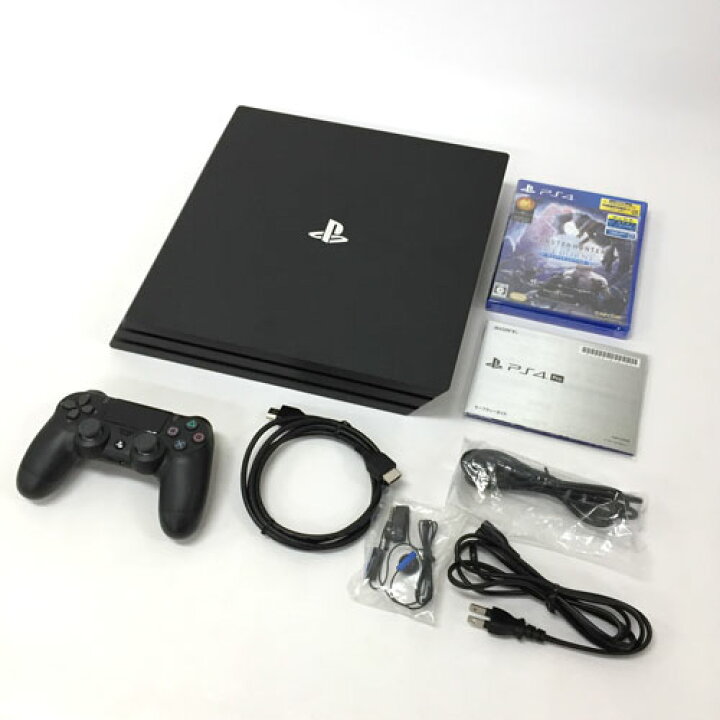 楽天市場】【中古】SONY PlayStation 4 Pro CUHJ-10032 1TB Jet Black 