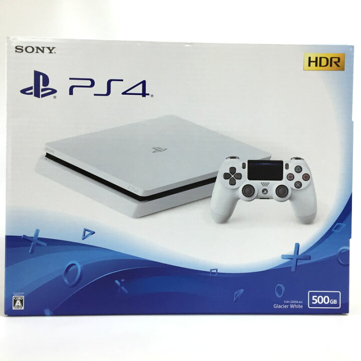 PlayStation 4 Glacier White PS4 (CUH-2200 AB02) HDD 500GB Console  