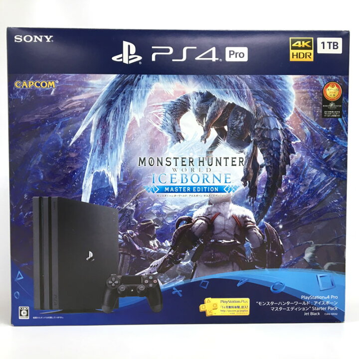 楽天市場】【中古】SONY PlayStation 4 Pro CUHJ-10032 1TB Jet Black 