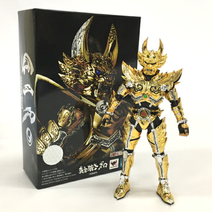 楽天市場】【中古】バンダイ S.H.Figuarts (真骨彫製法) 黄金騎士ガロ  