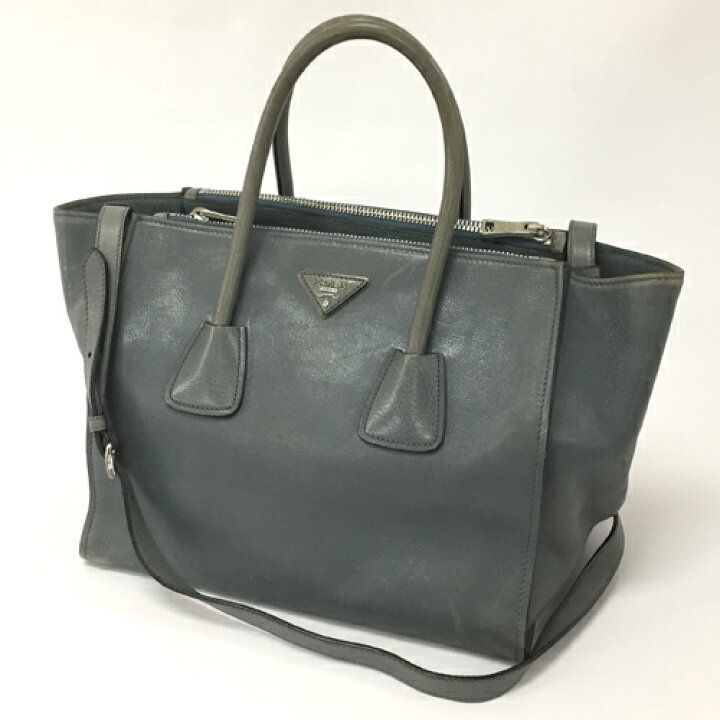 楽天市場】【中古】PRADA プラダ GLACE CALF グレース カーフ レザー  