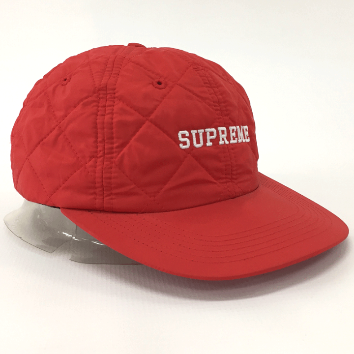 楽天市場】【中古】Supreme シュプリーム Quilted Nylon 6-Panel Cap