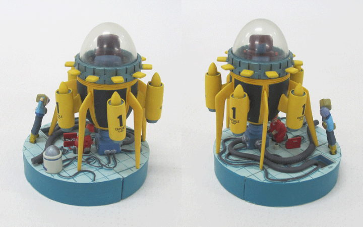 ドラゴンボールカプセルネオ Z戦士総集編 ボーナスパーツ タイムマシン