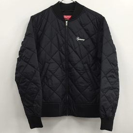 【中古】Supreme シュプリーム sequin patch quilted bomber シークイン パッチ キルテッド ボンバー/ストリート【メンズ古着】【山城店】