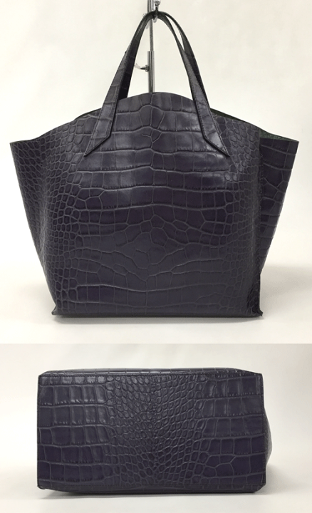 楽天市場】【中古】FURLA フルラ クロコ 型押し トートバッグ 