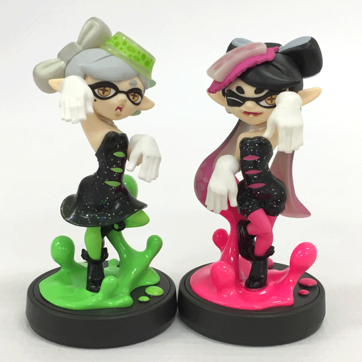 楽天市場 中古 任天堂 Amiibo シオカラーズ ホタル アオリ スプラトゥーン Amiibo 周辺機器 ゲーム 山城店 開放倉庫