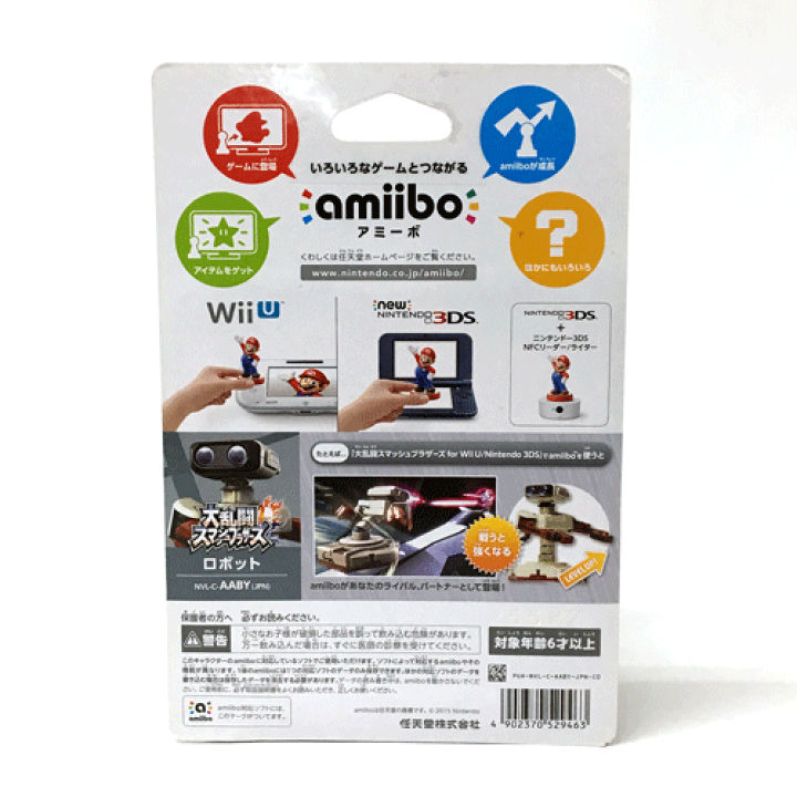 楽天市場】【中古】《未開封》任天堂 amiibo ロボット【amiibo