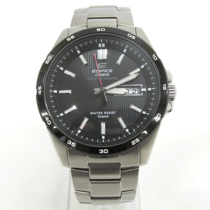 EDIFICE アナログ時計 　ソーラー　カシオーク 楽天市場】【中古】CASIO カシオ EPIFICE エディフィス アナログ