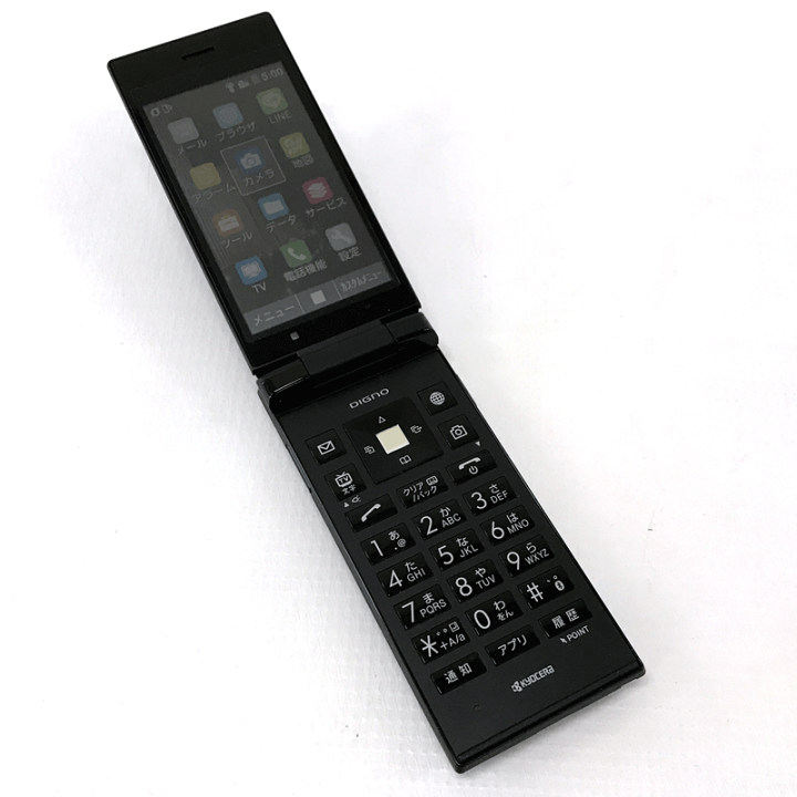 楽天市場】【中古】 Softbank KYOCERA DIGNOケータイ 501KC ブラック 
