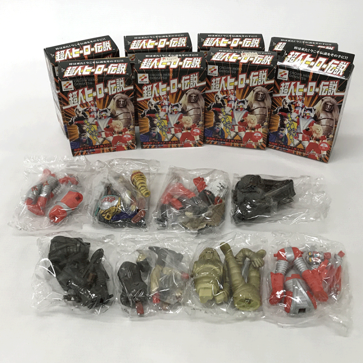 KONAMI 超人ヒーロー伝説 （6体セット） 楽天市場】【中古】コナミ 超人ヒーロー伝説 カラー6種+ブロンズ2種（8