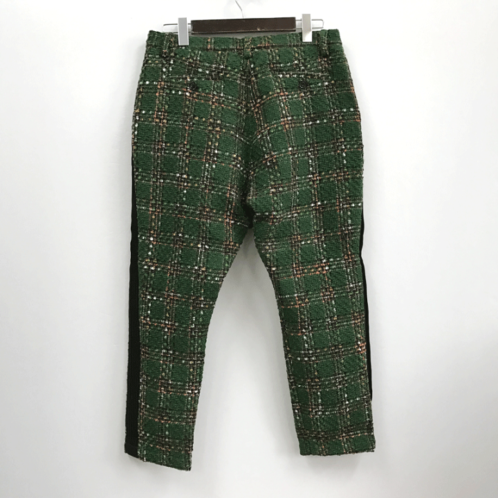 glambグラム ファンシーツイードパンツ グリーン M glamb（グラム）の「Fancy tweed pants / ファンシーツイード