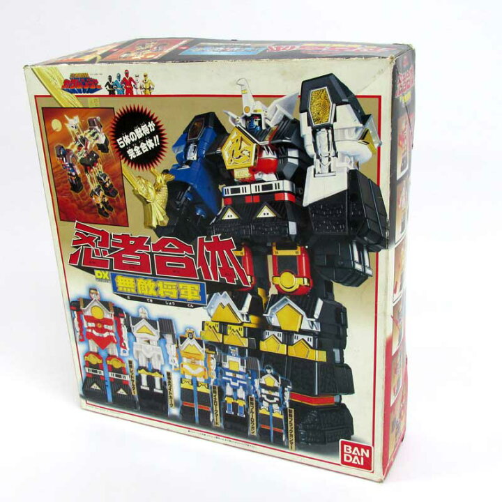 楽天市場】【中古】《本体美品》忍者合体 DX無敵将軍 「忍者戦隊 