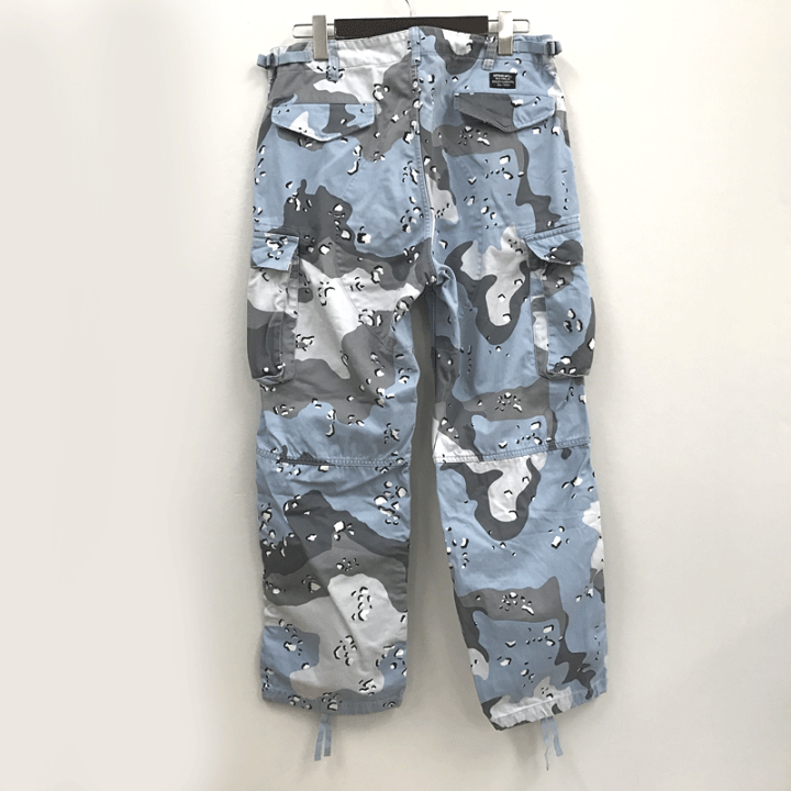 Pre-owned Supreme Cargo Pant (ss20) Blue Chocolate Chip Camo