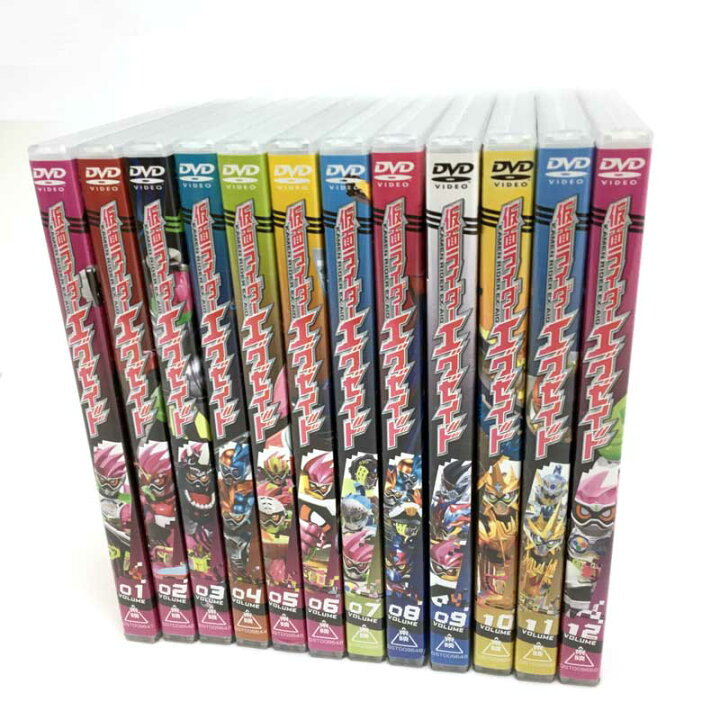 楽天市場】【中古】《DVD》仮面ライダーエグゼイド 全12巻セット/ 特撮 