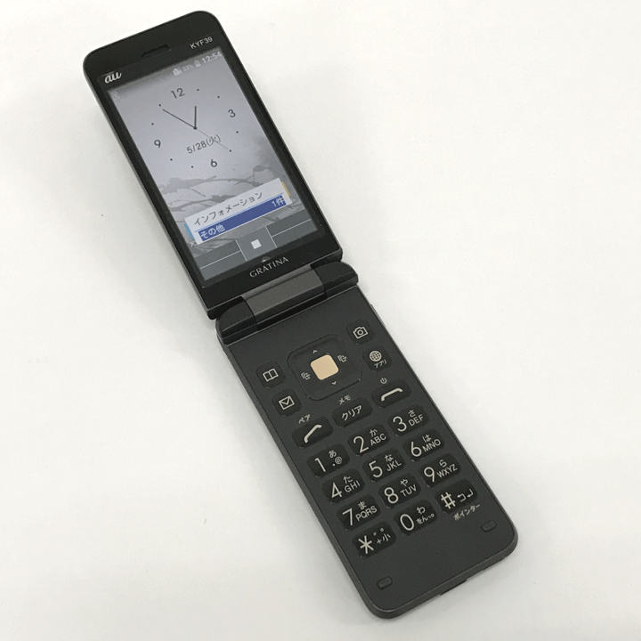 楽天市場】【中古】 au GRATINA KYF39 墨【白ロム】【359906093159320