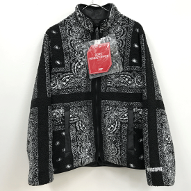 【中古】Supreme シュプリーム Reversible Bandana Fleece Jacket リバーシブルバンダナフリースジャケット/ストリート【メンズ古着】【山城店】