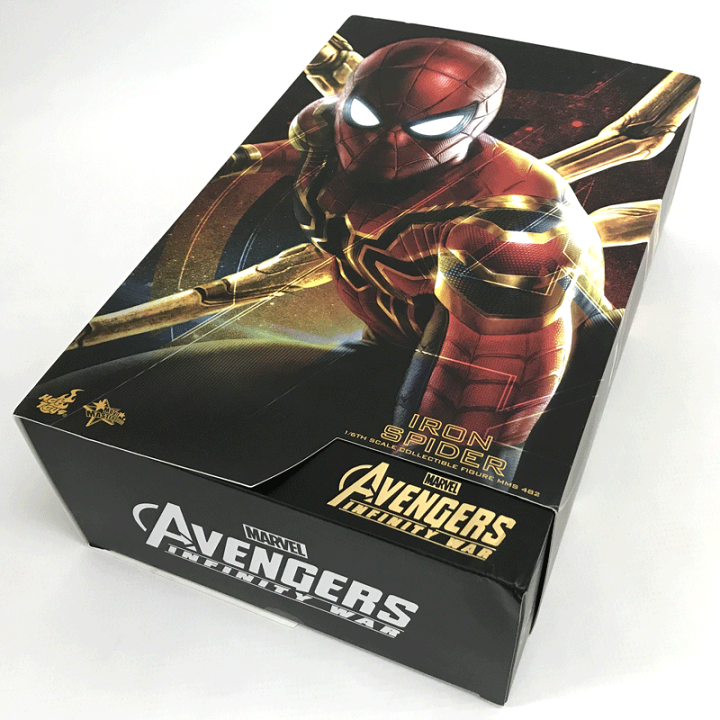 ホットトイズ1/6 アイアンスパイダーインフィニティウォーhottoys