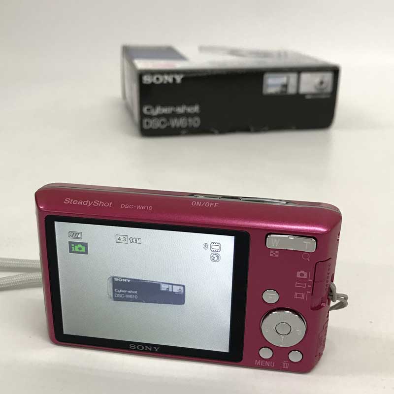 楽天市場】【中古】 SONY DSC-W610/PC 【コンパクトデジカメ