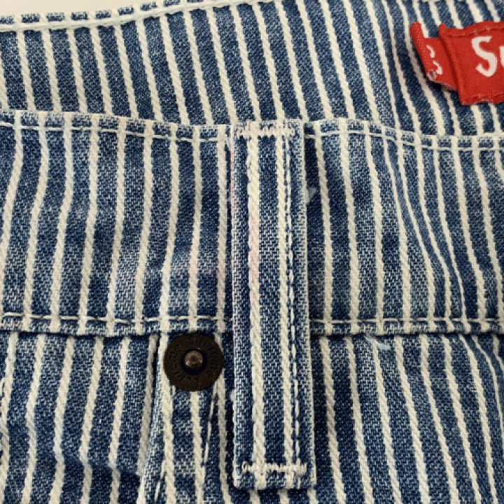 Supreme ストライプデニムパンツ