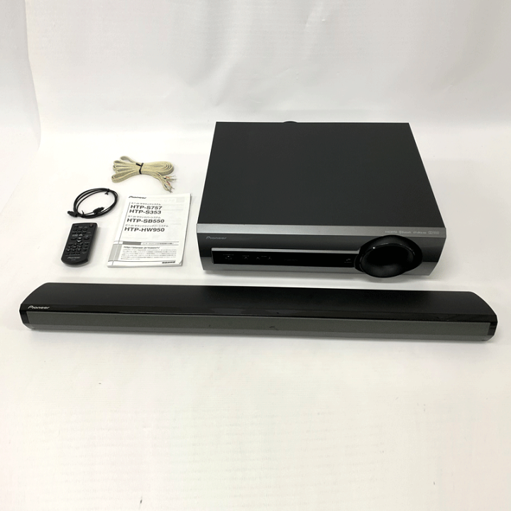 Pioneer HTP-SB550 3.1chサウンドバースピーカー新品未開封 中古】Pioneer/パイオニア HTP-SB550 サウンドバー サブウーファー 3.1
