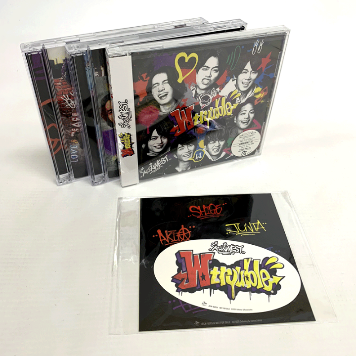 楽天市場】【中古】《CD》ジャニーズWEST W trouble（通常盤・初回盤A