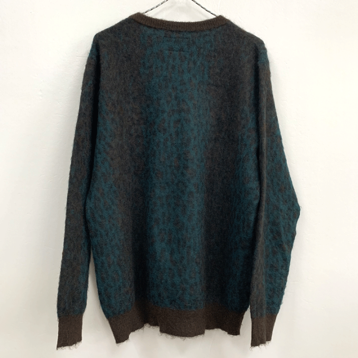 WACKO MARIA ワコマリア ニット モヘア レオパード WACKO MARIA/ワコマリア/LEOPARD JACQUARD MOHAIR KNIT CARDIGAN