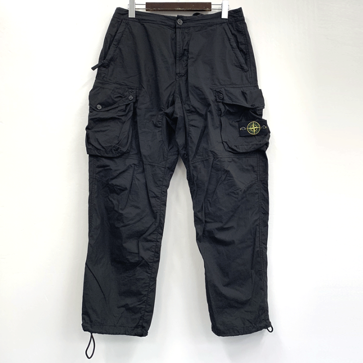 STONE ISLAND PANTS ポケット パンツ カーゴパンツ/インポート