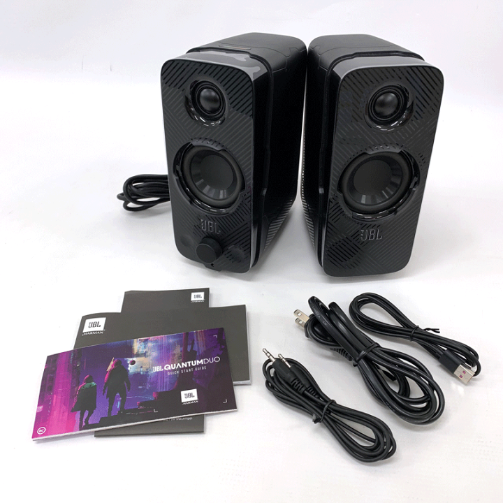 楽天市場】【中古】 JBL JBLQUANTUMDUOBLKJN 【QUANTUM DUO ゲーミング