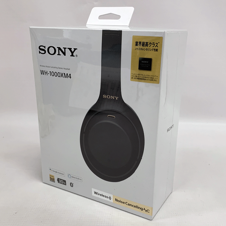 未開封新品ワイヤレスヘッドホン WH-1000XM4 ブラック