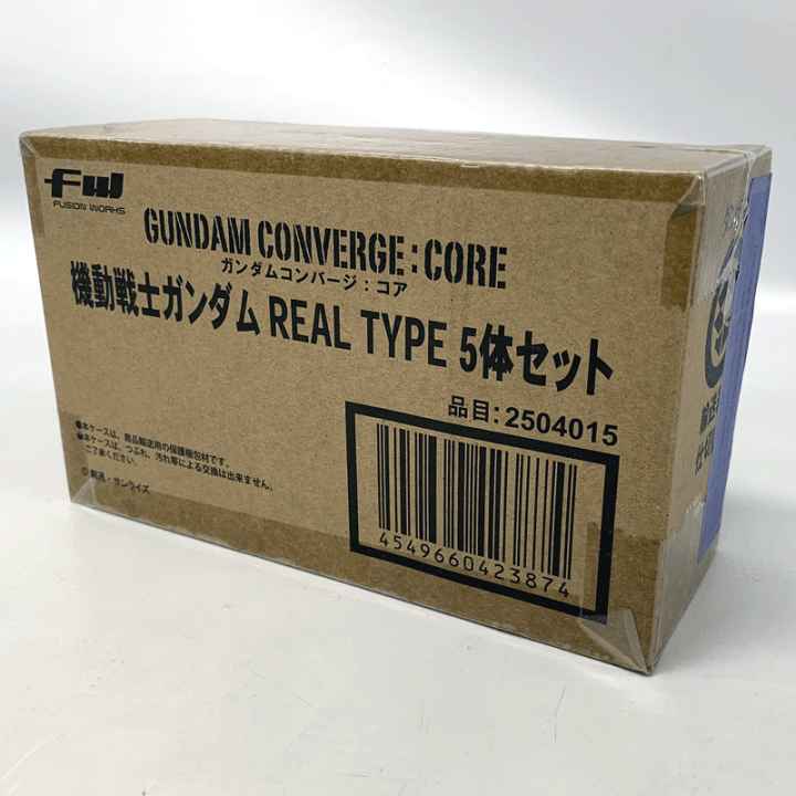 BANDAI - 【中古】未開封 バンダイ FW GUNDAM CONVERGE:CORE コンバージコア 機動戦士ガンダム REAL TYPE 5体セット[17][240017703776] FW GUNDAM CONVERGE:CORE 機動戦士ガンダム REAL TYPE 5体セット