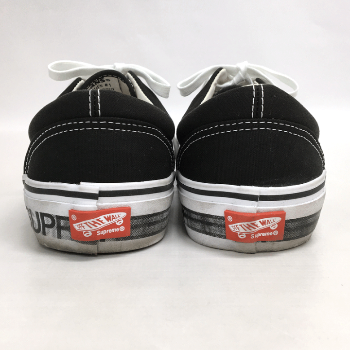 シュプリーム バンズ エラ プロ モーションロゴ 黒 US11 29㎝ Vans Era Supreme Motion Logo シュプリーム モーションロゴ