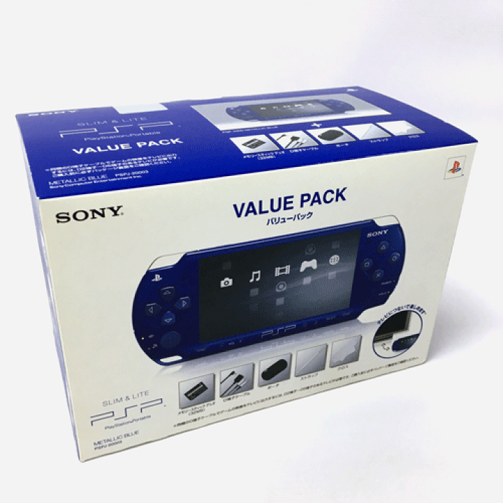 楽天市場】【中古】《未開封》PSP本体 PSPJ-20003 PSPバリューパック  
