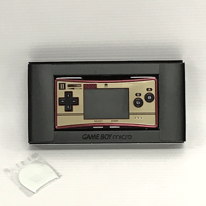 【中古】ゲームボーイミクロ フェイスプレート ファミコンII コンバージョン クラブニンテンドー限定品  非売品/GBM/ゲームボーイミクロ/店頭/他モール併売《ゲーム・山城店》I841 | 開放倉庫 京都山城店