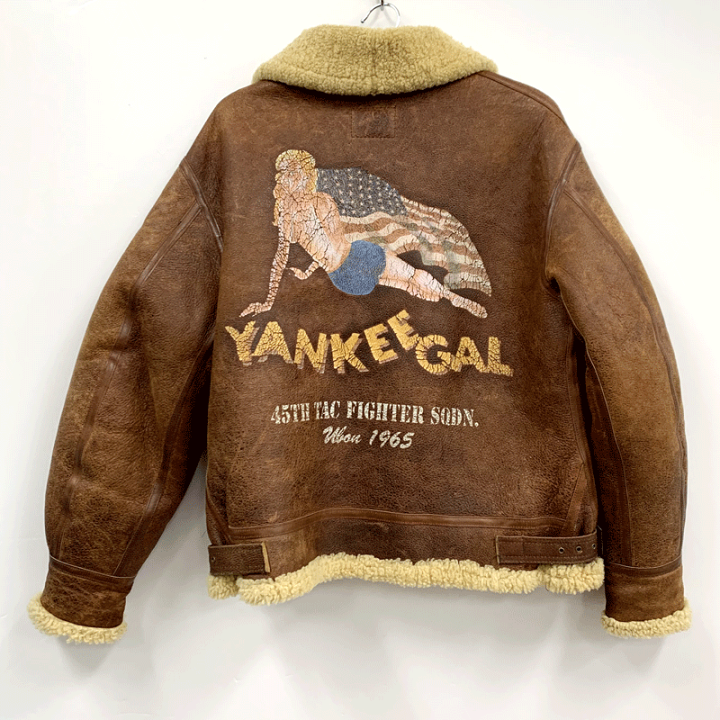 楽天市場】【中古】AVIREX アヴィレックス B-3 YANKEE GAL 楽天市場】【中古】AVIREX アヴィレックス B-3 YANKEE GAL