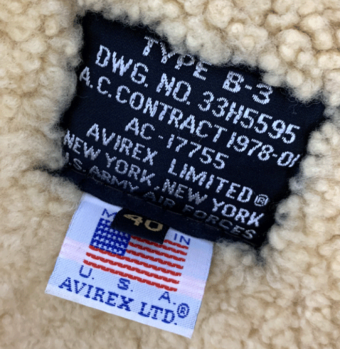 楽天市場】【中古】AVIREX アヴィレックス B-3 YANKEE GAL 楽天市場】【中古】AVIREX アヴィレックス B-3 YANKEE GAL