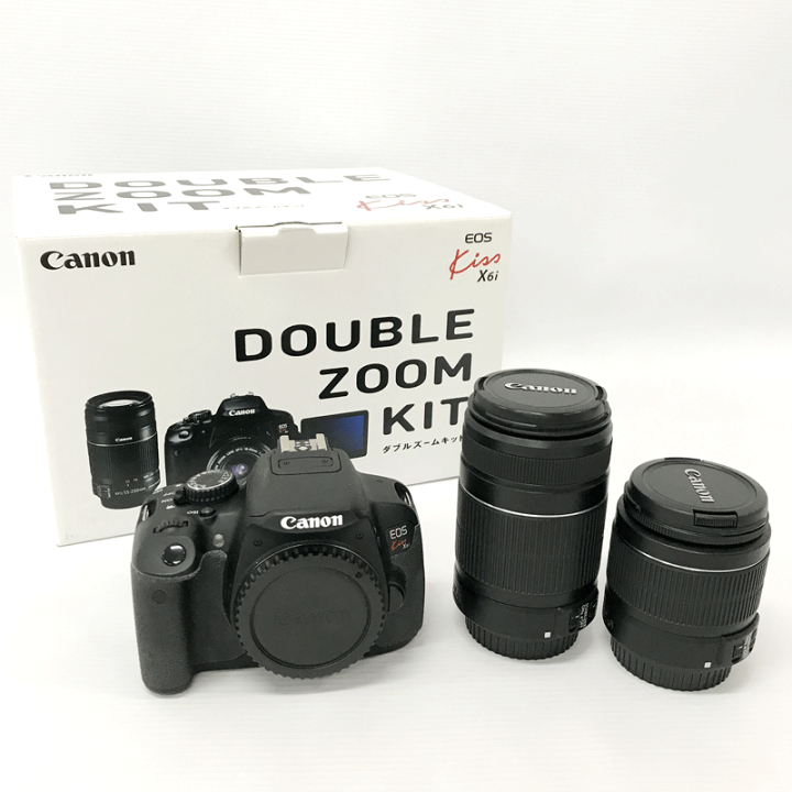 Canon EOS Kiss X6i ダブルズームレンズキット
