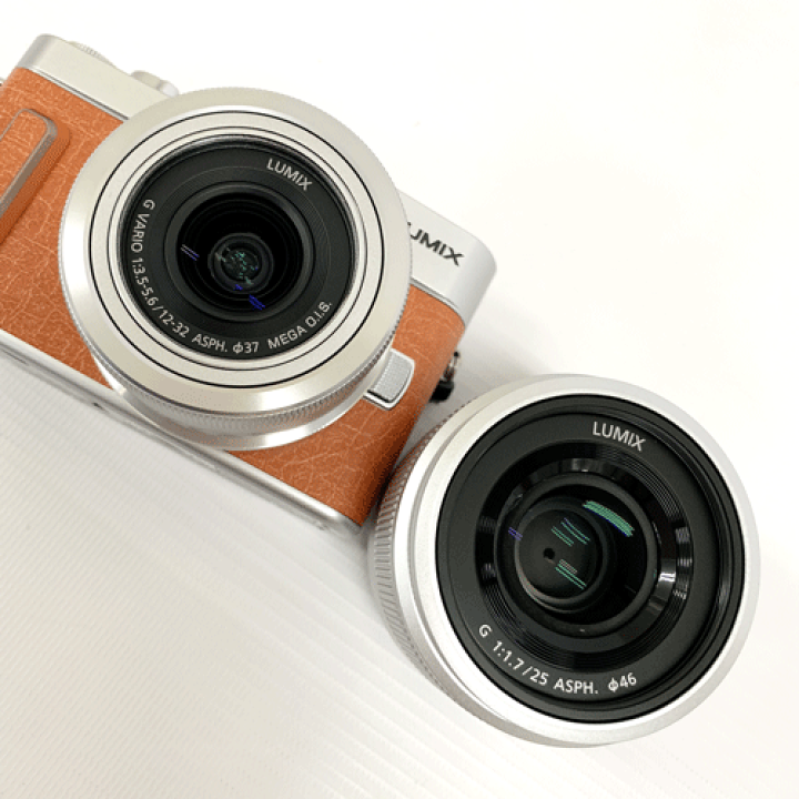 パナソニック DC-GF10W-D 未使用品。ラスト1個。 パナソニック LUMIX DC-GF10W-D ダブルレンズキット [オレンジ