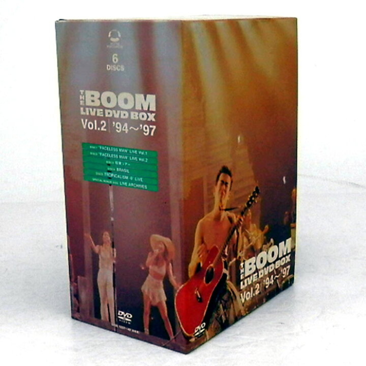 楽天市場】【中古】《廃盤》THE BOOM LIVE DVD BOX Vol.2  