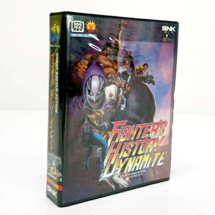 楽天市場】【中古】SNK NEOGEO ファイターズヒストリー・ダイナマイト 