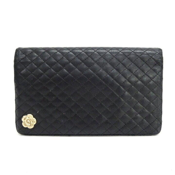 楽天市場】【中古】CHANEL(シャネル) レザー「キルティング カメリア  